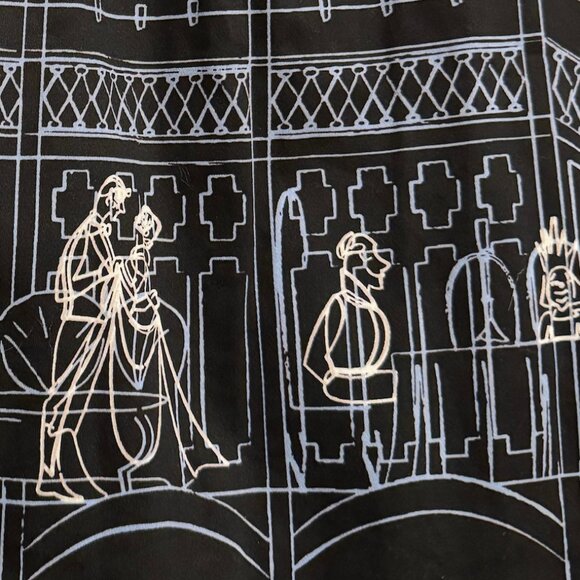 Disney Black and Lavender Midi Dress - Picture 8 of 10